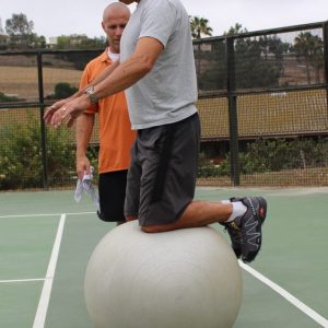 KNeelingOnBall