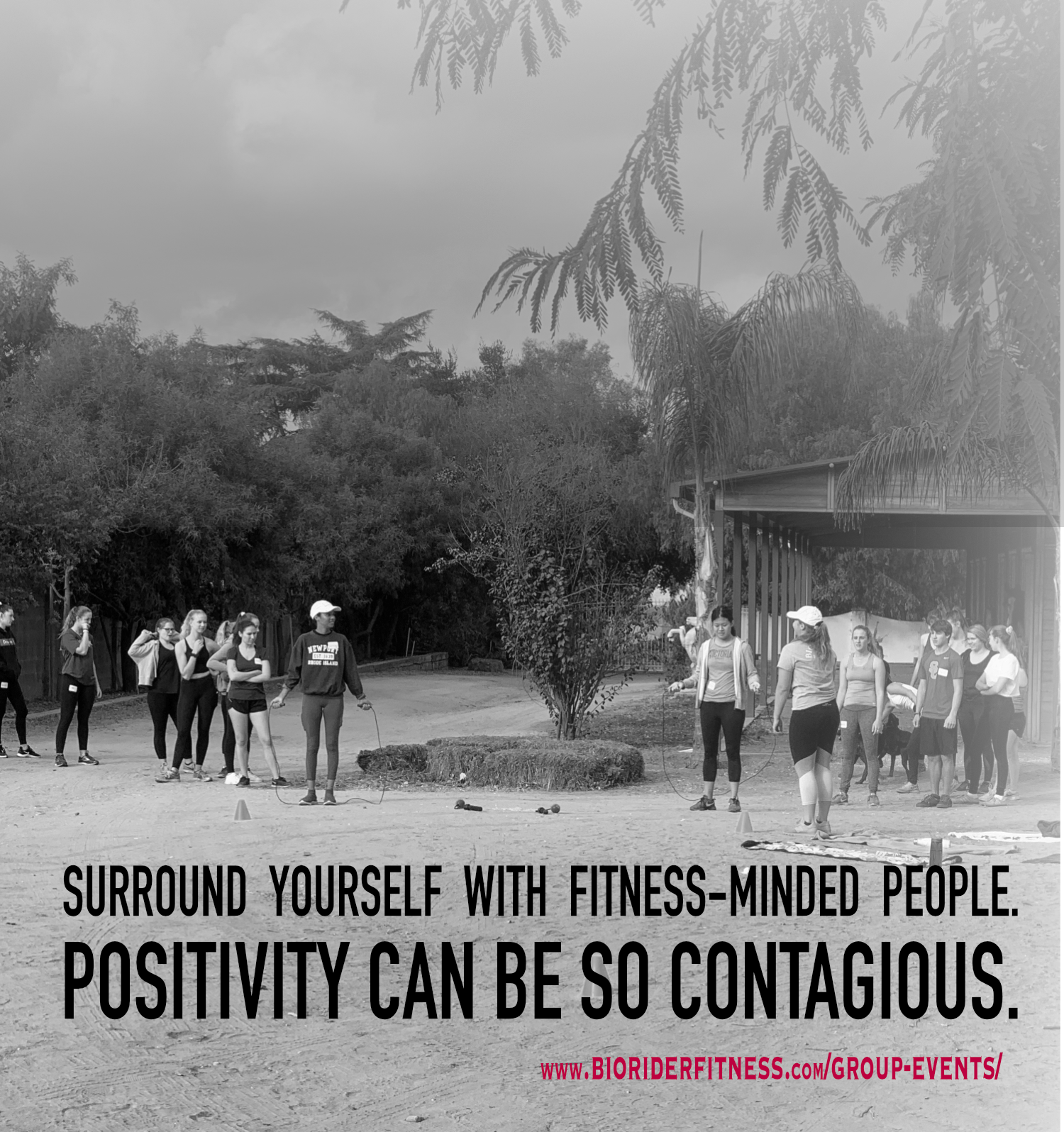 Group Fitness.Positivity Can be Contagious